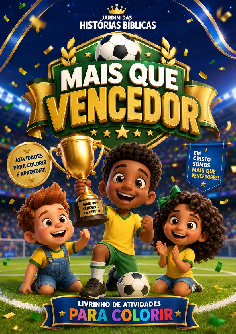 Capa do livrinho Mais que Vencedor